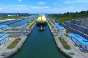 Panama Canal (Atlantic Ocean Side - Agua Clara, Colón)